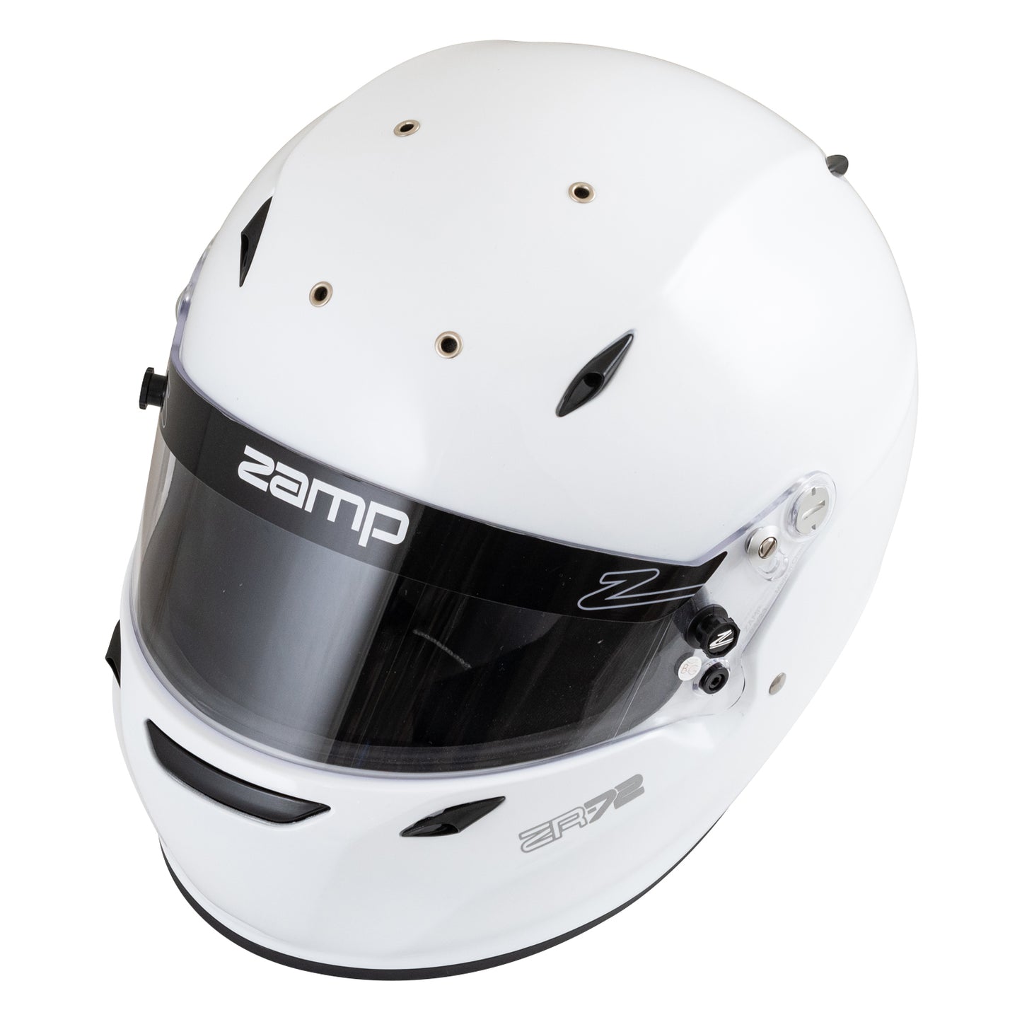 Zamp ZR-72 Made in Italy Snell SA2020/FIA8859-2015 Helmet White XX-Large Z-24 Anti-Fog Clear Shield