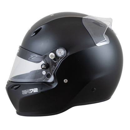 Zamp ZR-72 Made in Italy Snell SA2020/FIA8859-2015 Helmet Flat Black Medium Z-24 Anti-Fog Clear Shield