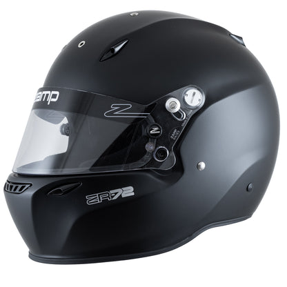 Zamp ZR-72 Made in Italy Snell SA2020/FIA8859-2015 Helmet Flat Black X-Small Z-24 Anti-Fog Clear Shield