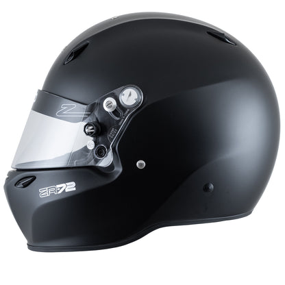 Zamp ZR-72 Made in Italy Snell SA2020/FIA8859-2015 Helmet Flat Black XXX-Large Z-24 Anti-Fog Clear Shield