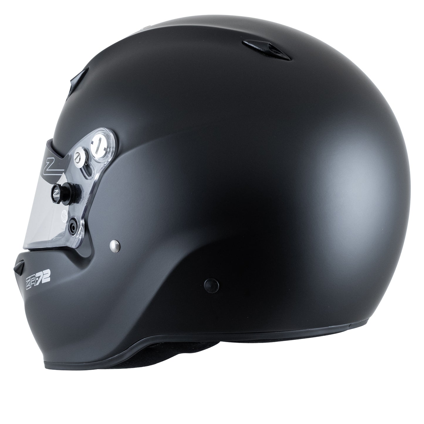 Zamp ZR-72 Made in Italy Snell SA2020/FIA8859-2015 Helmet Flat Black Medium Z-24 Anti-Fog Clear Shield