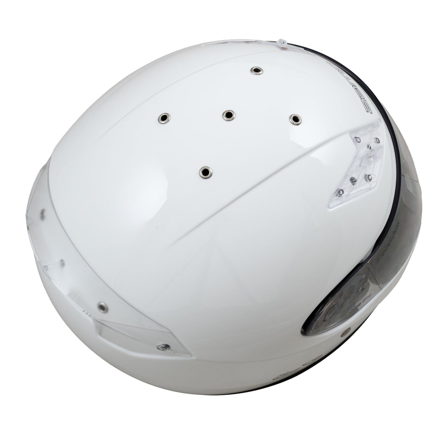 Zamp FS-10 SNELL M2025D / DOT Z19 Series Shield Gloss White Large