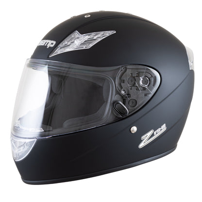 Zamp FS-10 SNELL M2025D / DOT Z19 Series Shield Matte Black Large