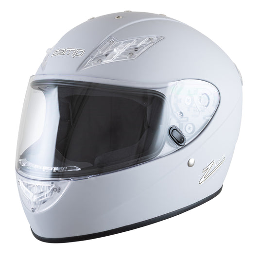 Zamp FS-10 SNELL M2025D / DOT Z19 Series Shield Matte Gray Large