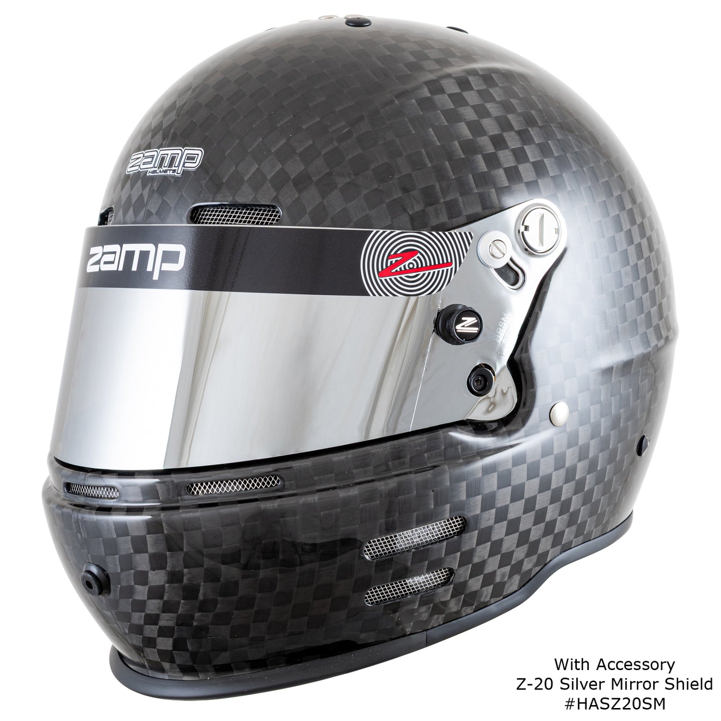 Zamp RZ-66C SNELL SA2025 Carbon X-Small Z-20 Anti-Fog Clear Shield Series 28 Interior