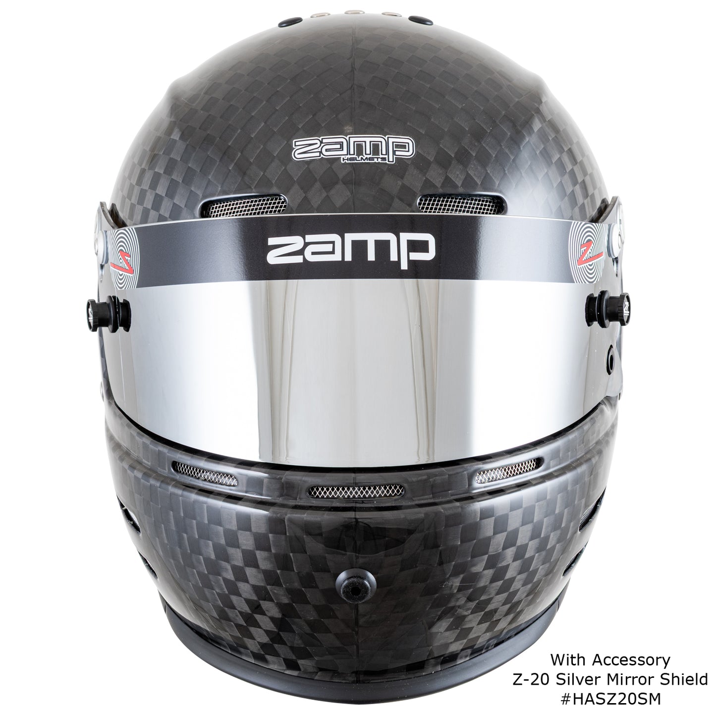 Zamp RZ-66C SNELL SA2025 Carbon Large Z-20 Anti-Fog Clear Shield Series 28 Interior
