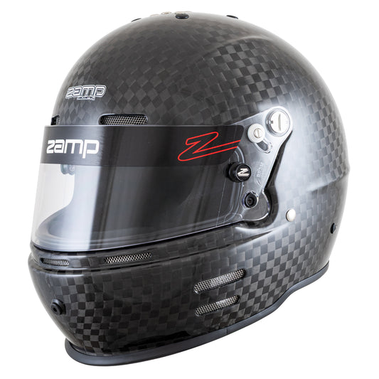 Zamp RZ-66C SNELL SA2025 Gloss Carbon Painter Shell Medium Z-20 Anti-Fog Clear Shield Series 28 Interior