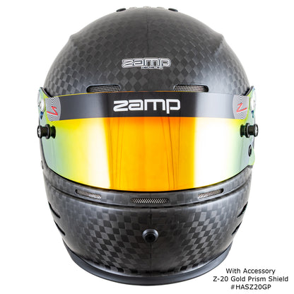 Zamp RZ-66C SNELL SA2025 Matte Carbon XX-Large Z-20 Anti-Fog Clear Shield Series 28 Interior