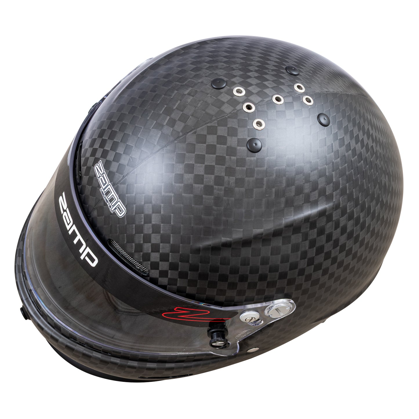 Zamp RZ-66C SNELL SA2025 Matte Carbon Large Z-20 Anti-Fog Clear Shield Series 28 Interior