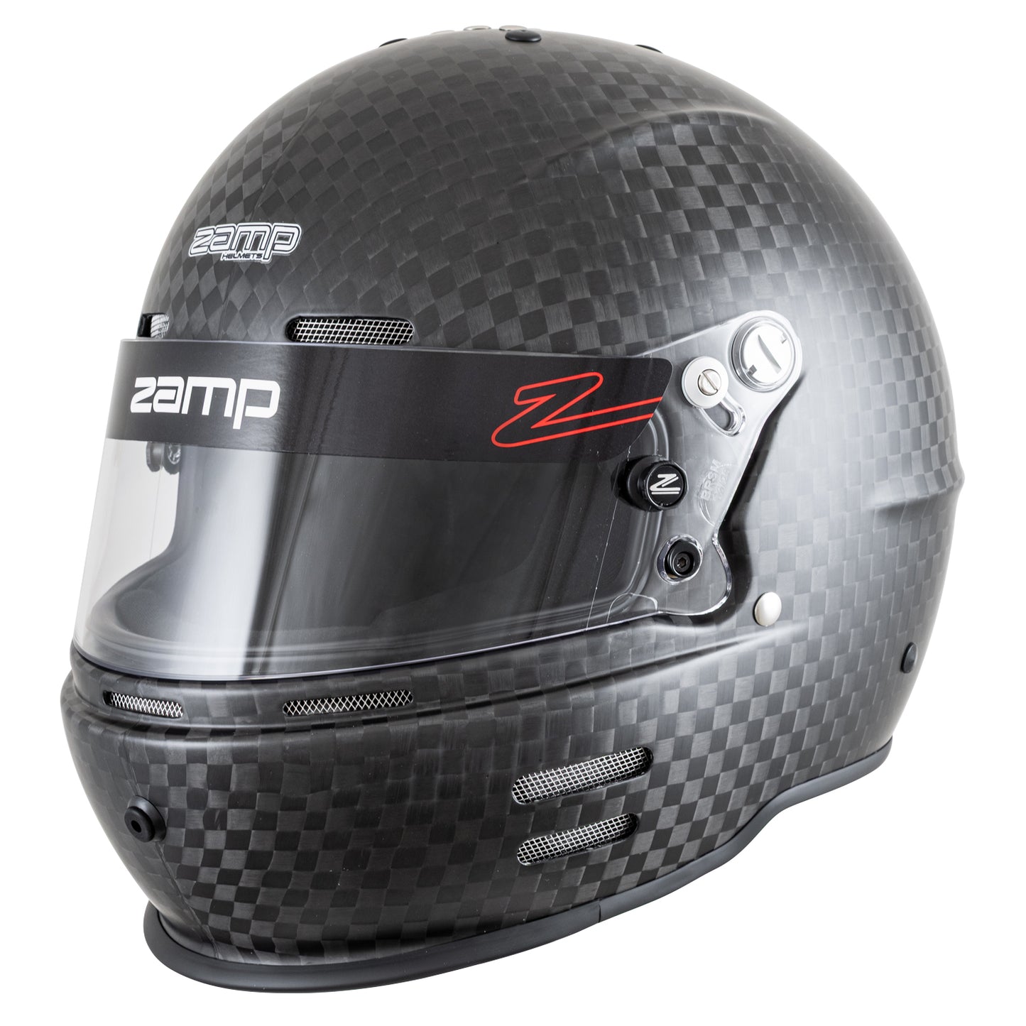 Zamp RZ-66C SNELL SA2025 Matte Carbon Small Z-20 Anti-Fog Clear Shield Series 28 Interior