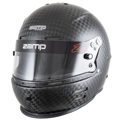 Zamp RZ-66C SNELL SA2025 Matte Carbon Large Z-20 Anti-Fog Clear Shield Series 28 Interior