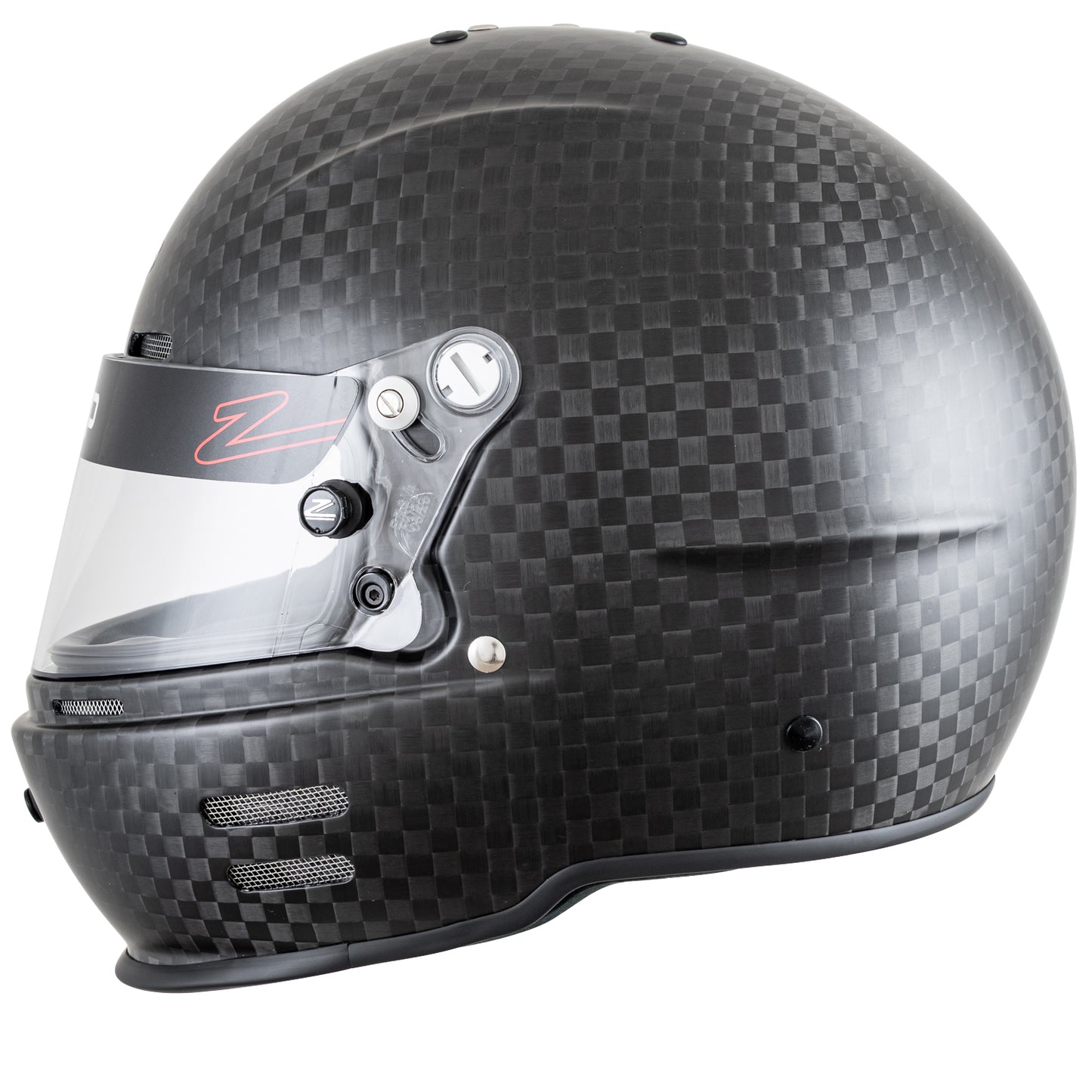 Zamp RZ-66C SNELL SA2025 Matte Carbon Medium Z-20 Anti-Fog Clear Shield Series 28 Interior