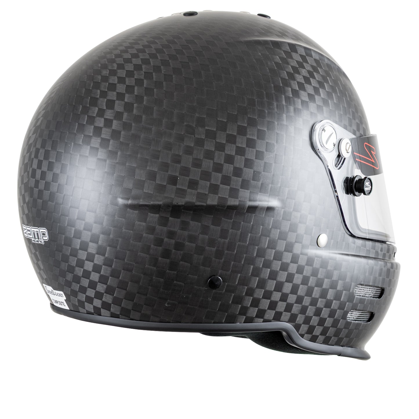 Zamp RZ-66C SNELL SA2025 Matte Carbon Small Z-20 Anti-Fog Clear Shield Series 28 Interior