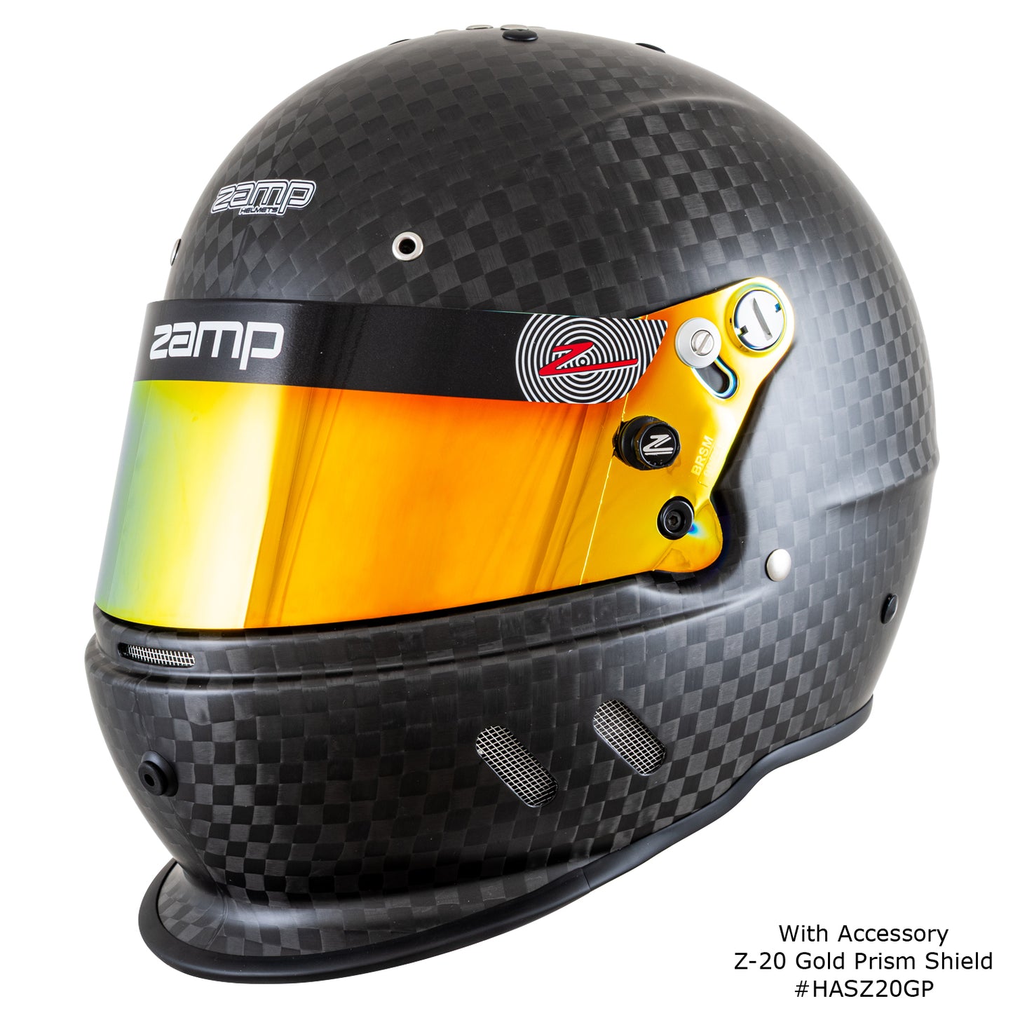 Zamp RZ-67D SNELL SA2025 Matte Carbon X-Large Z-20 Anti-Fog Clear Shield Series 28 Interior
