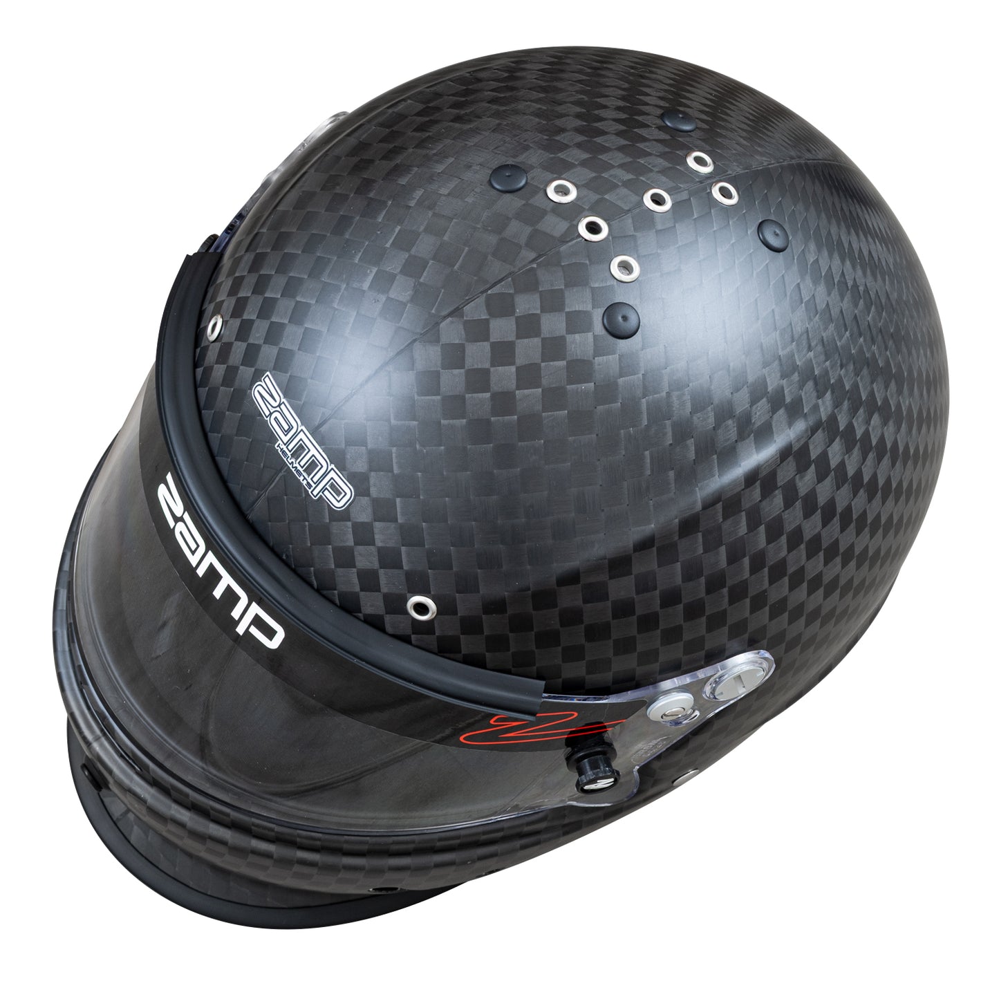 Zamp RZ-67D SNELL SA2025 Matte Carbon Large Z-20 Anti-Fog Clear Shield Series 28 Interior