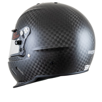 Zamp RZ-67D SNELL SA2025 Matte Carbon Large Z-20 Anti-Fog Clear Shield Series 28 Interior