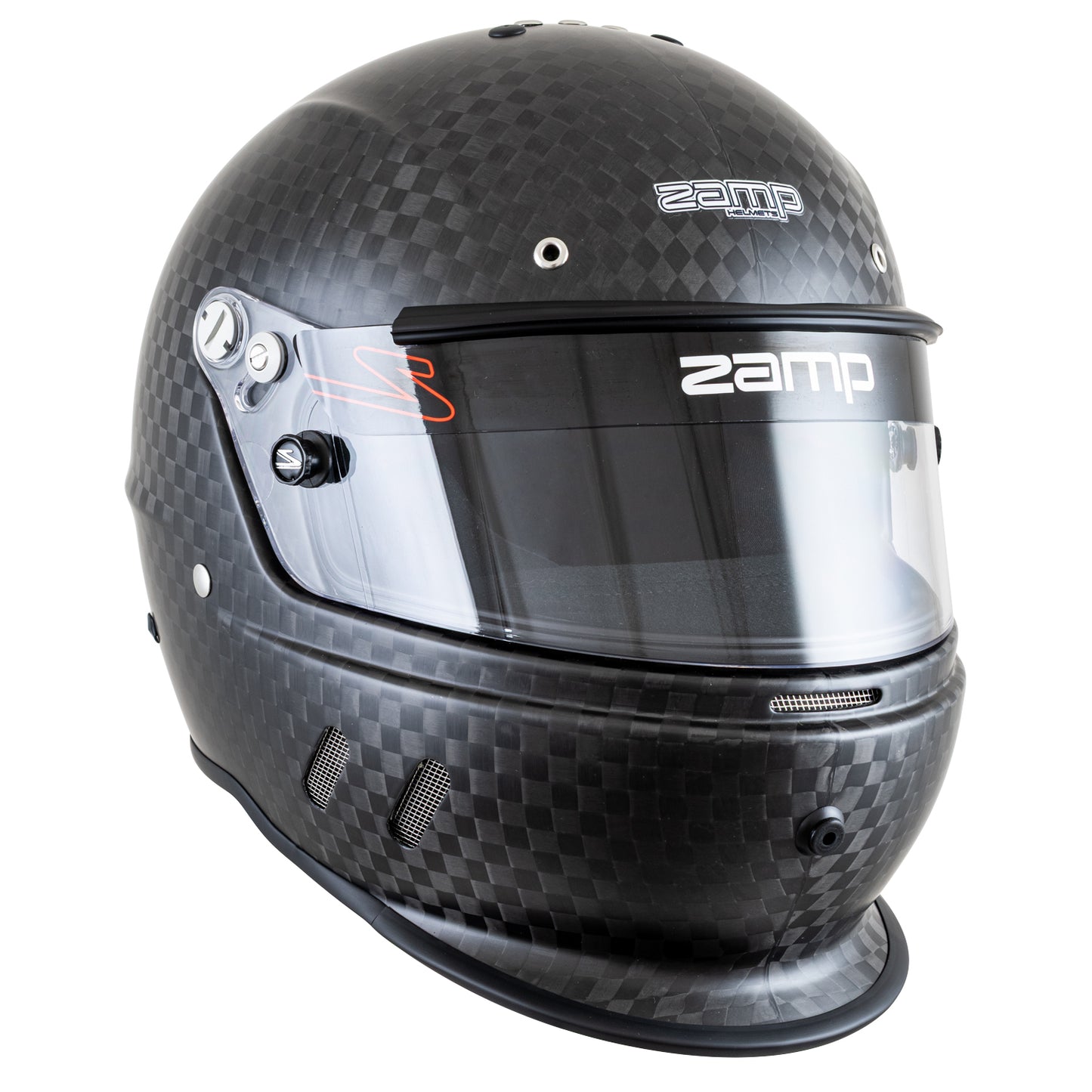 Zamp RZ-67D SNELL SA2025 Matte Carbon Medium Z-20 Anti-Fog Clear Shield Series 28 Interior