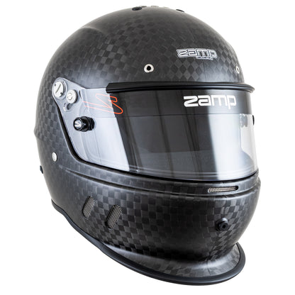 Zamp RZ-67D SNELL SA2025 Matte Carbon Medium Z-20 Anti-Fog Clear Shield Series 28 Interior