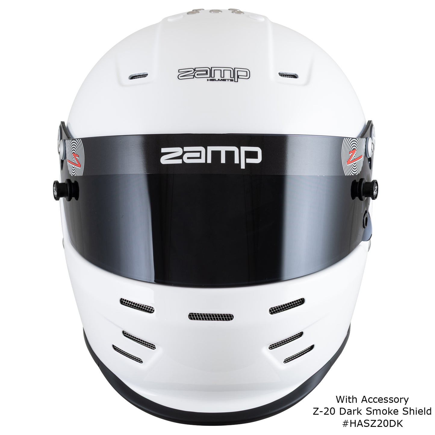 Zamp RZ-38 SNELL SA2025 Gloss White Small Z-20 Clear Shield Series 29 Interior