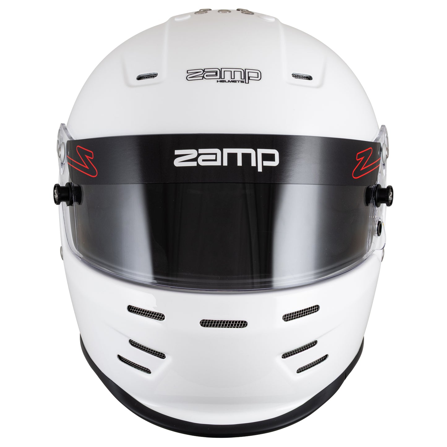 Zamp RZ-38 SNELL SA2025 Gloss White Large Z-20 Clear Shield Series 29 Interior