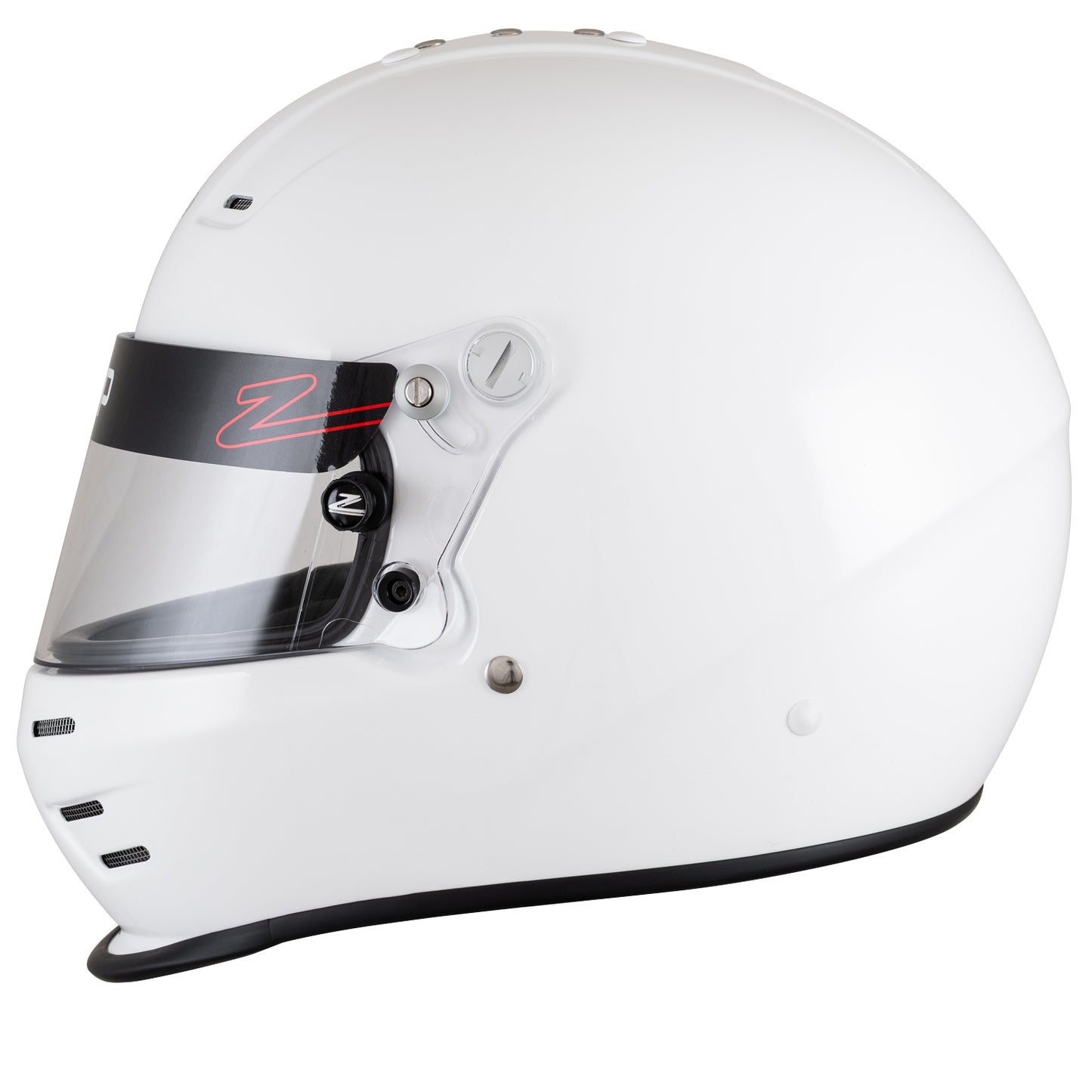 Zamp RZ-38 SNELL SA2025 Gloss White Medium Z-20 Clear Shield Series 29 Interior