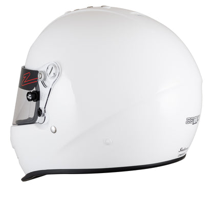 Zamp RZ-38 SNELL SA2025 Gloss White Large Z-20 Clear Shield Series 29 Interior