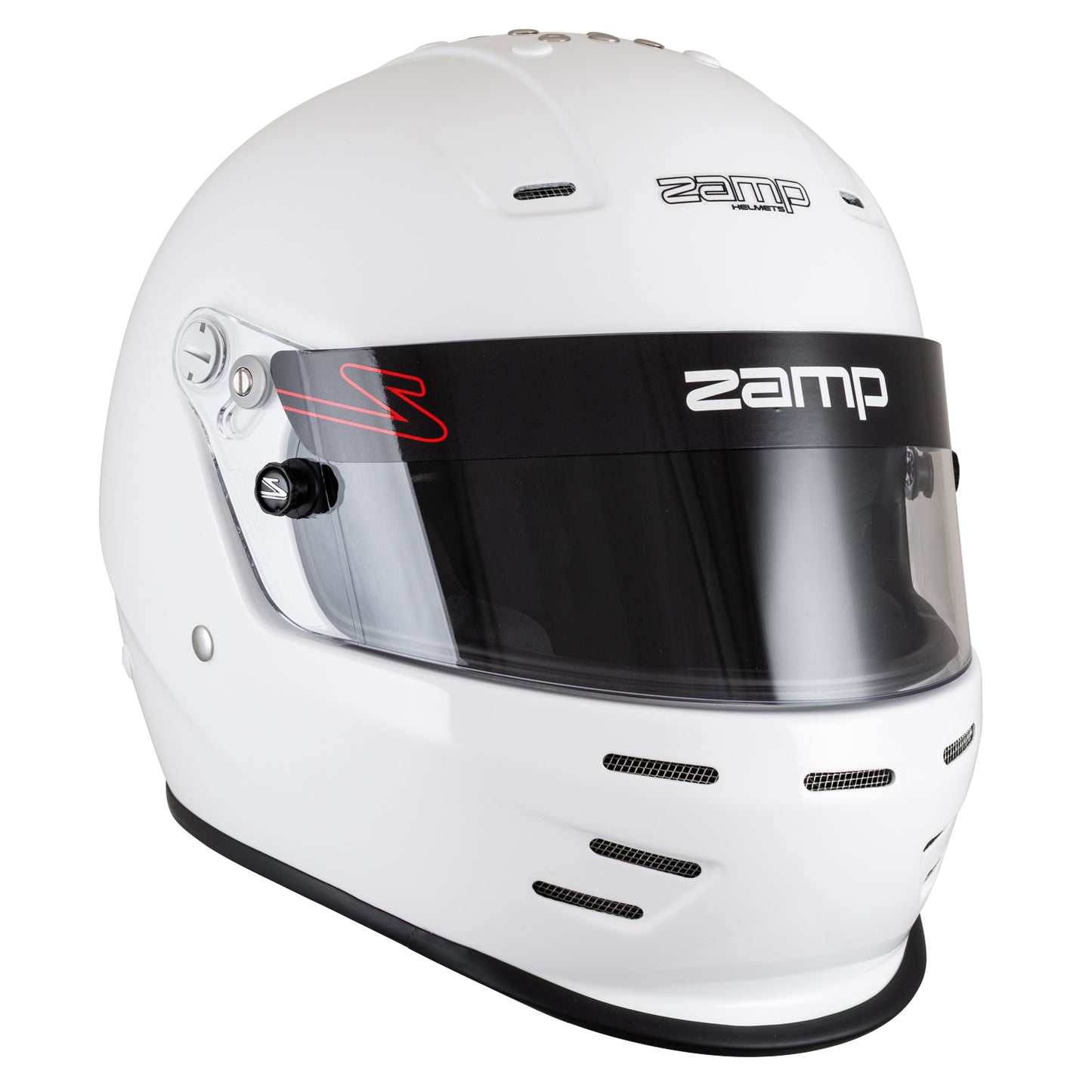 Zamp RZ-38 SNELL SA2025 Gloss White X-Large Z-20 Clear Shield Series 29 Interior