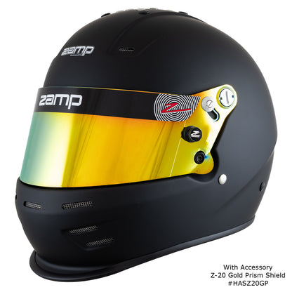 Zamp RZ-38 SNELL SA2025 Matte Black Small Z-20 Clear Shield Series 29 Interior