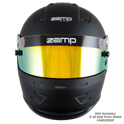 Zamp RZ-38 SNELL SA2025 Matte Black 2X-Large Z-20 Clear Shield Series 29 Interior