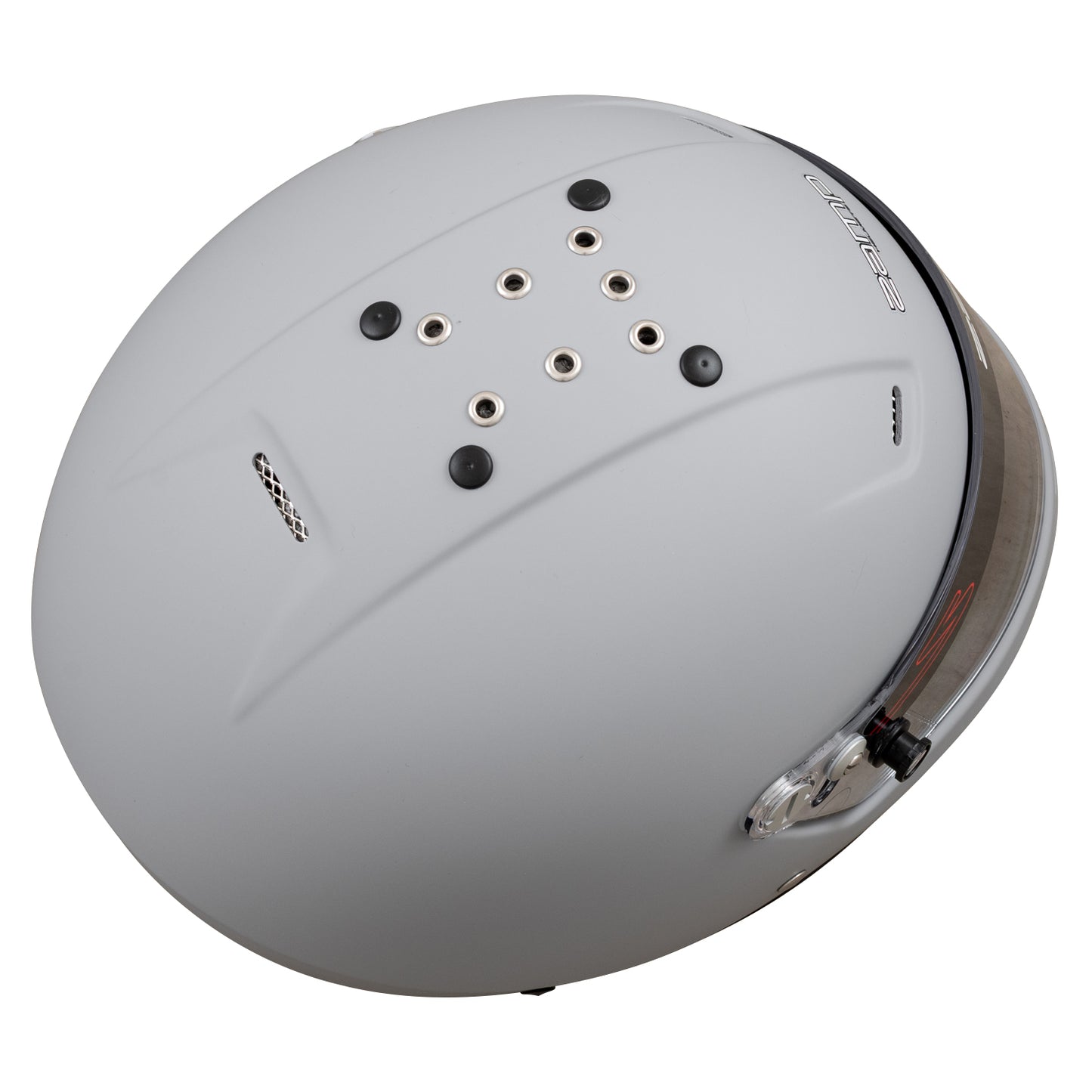 Zamp RZ-57V SNELL SA2025 Matte Gray Medium Z-20 Clear Shield