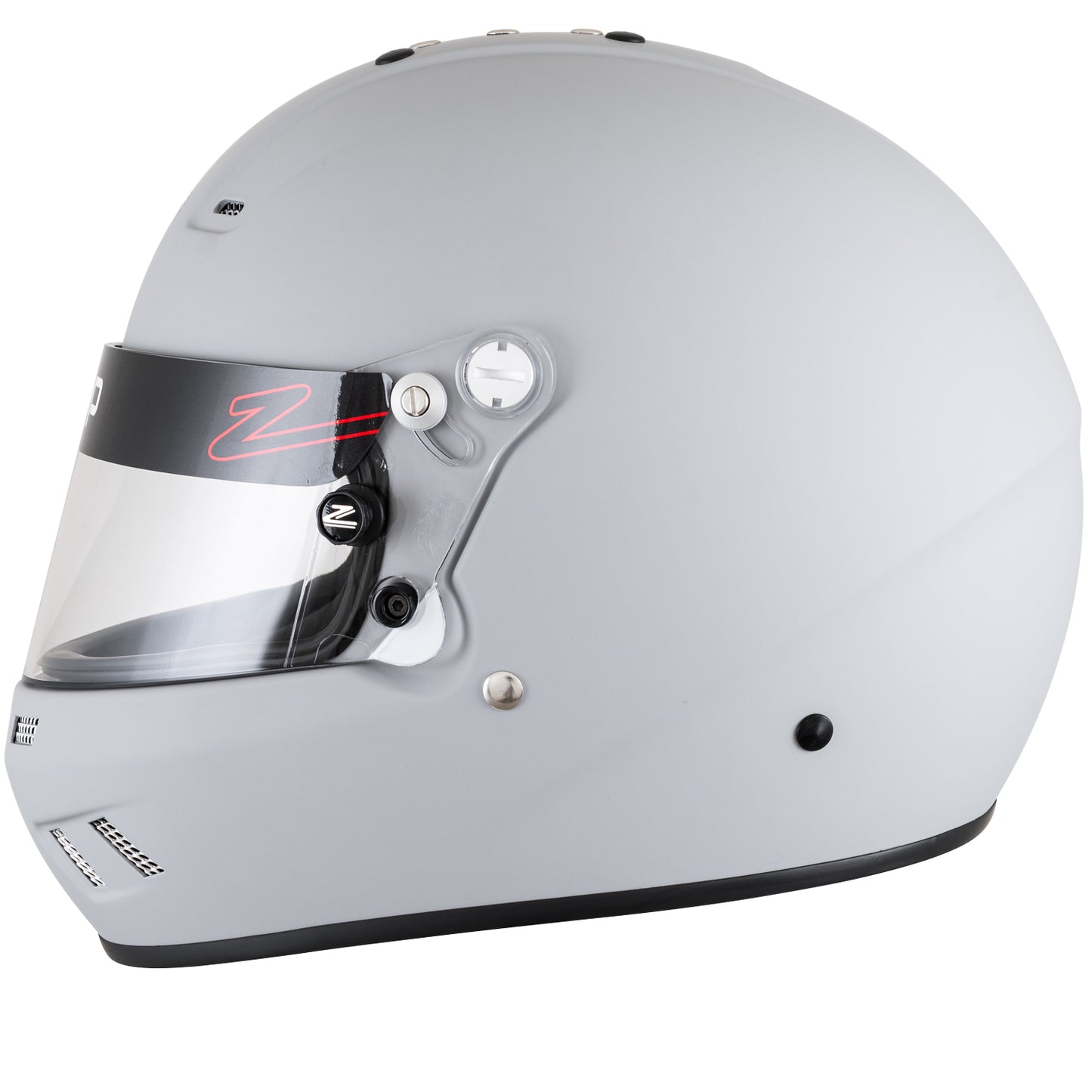 Zamp RZ-57V SNELL SA2025 Matte Gray Medium Z-20 Clear Shield