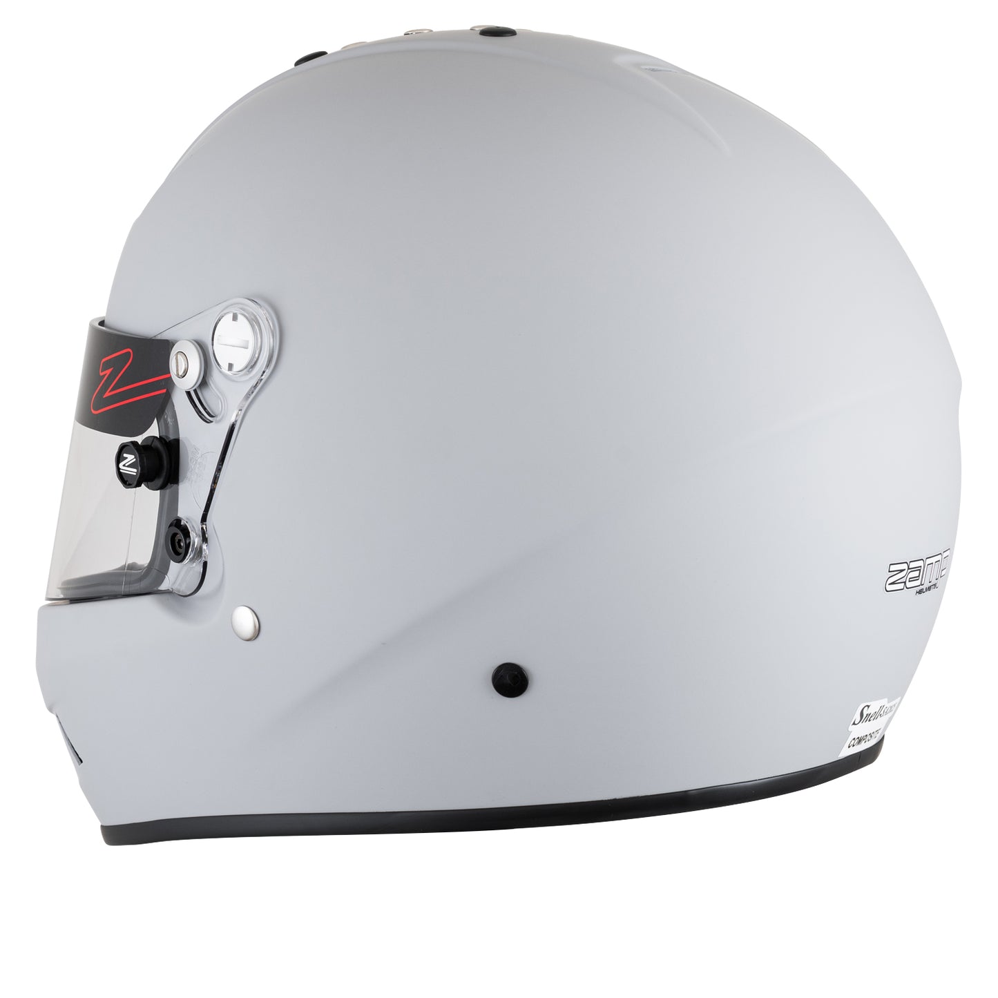 Zamp RZ-57V SNELL SA2025 Matte Gray Medium Z-20 Clear Shield