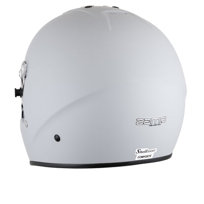 Zamp RZ-57V SNELL SA2025 Matte Gray Medium Z-20 Clear Shield