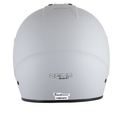 Zamp RZ-57V SNELL SA2025 Matte Gray Medium Z-20 Clear Shield