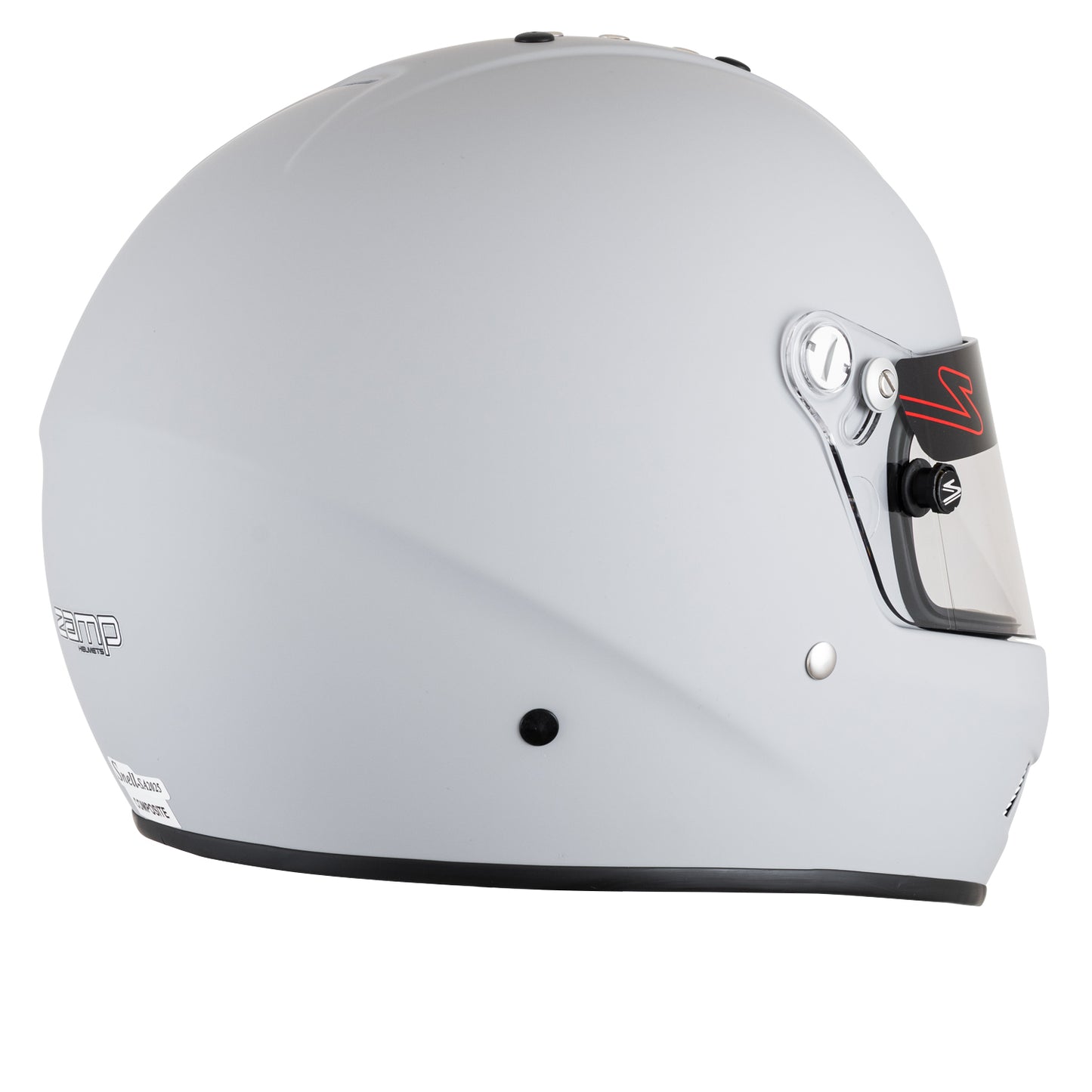 Zamp RZ-57V SNELL SA2025 Matte Gray Medium Z-20 Clear Shield