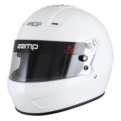 Zamp RZ-57 SNELL SA2025 Gloss White Medium Z-20 Clear Shield
