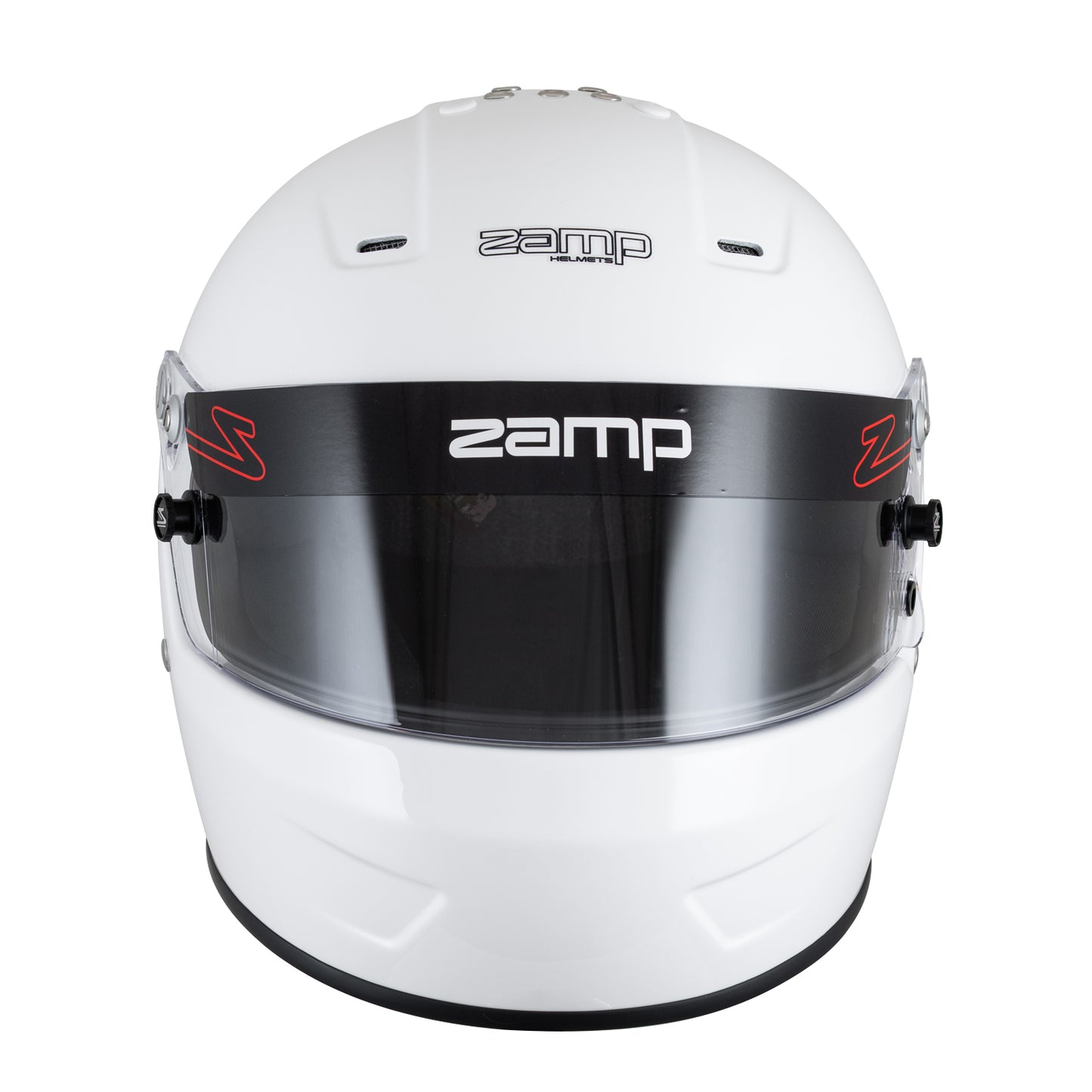 Zamp RZ-57 SNELL SA2025 Gloss White Medium Z-20 Clear Shield