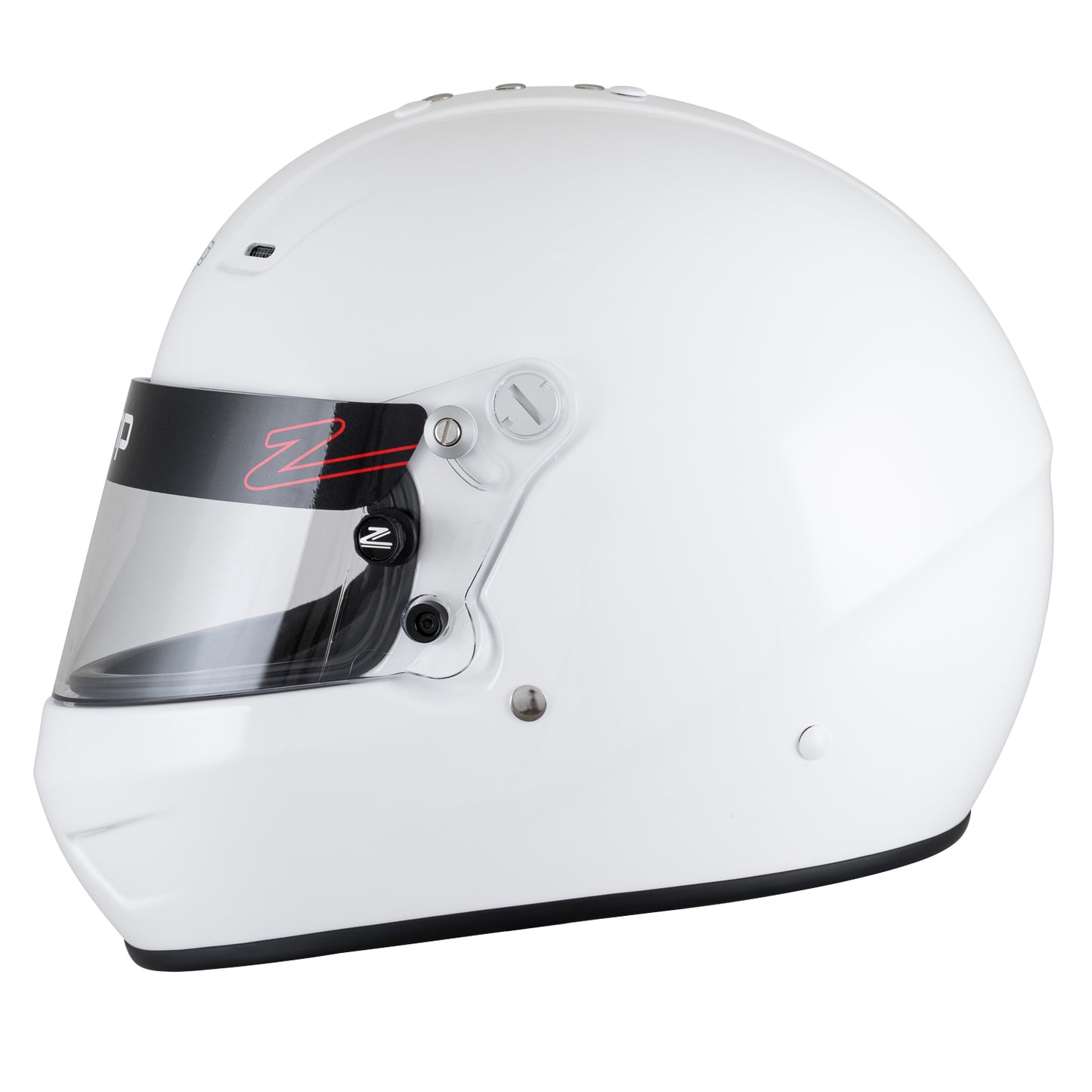 Zamp RZ-57 SNELL SA2025 Gloss White Medium Z-20 Clear Shield