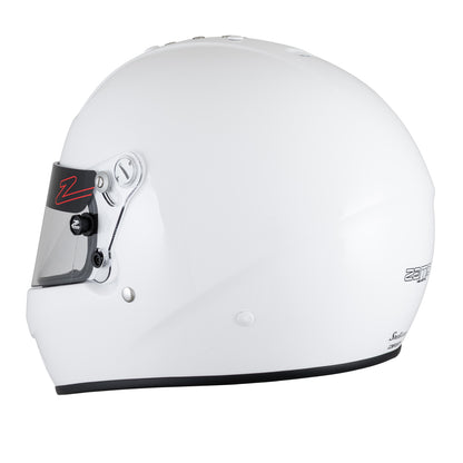 Zamp RZ-57 SNELL SA2025 Gloss White Medium Z-20 Clear Shield