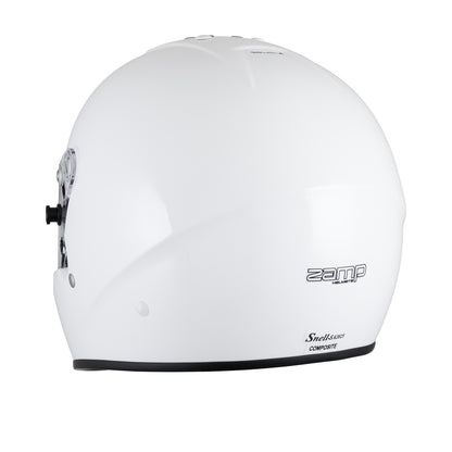Zamp RZ-57 SNELL SA2025 Gloss White Medium Z-20 Clear Shield
