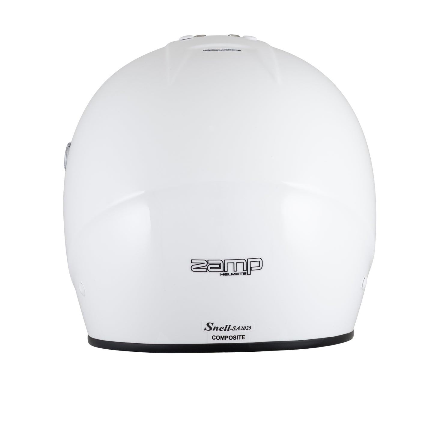 Zamp RZ-57 SNELL SA2025 Gloss White Medium Z-20 Clear Shield