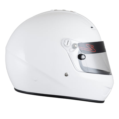 Zamp RZ-57 SNELL SA2025 Gloss White Medium Z-20 Clear Shield