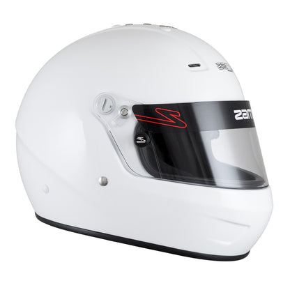 Zamp RZ-57 SNELL SA2025 Gloss White Medium Z-20 Clear Shield
