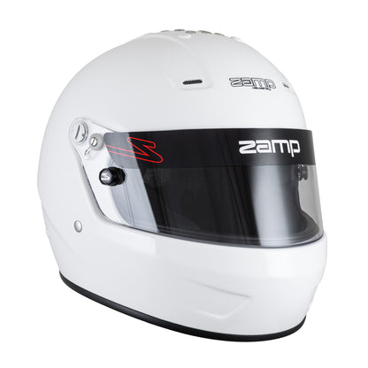 Zamp RZ-57 SNELL SA2025 Gloss White Medium Z-20 Clear Shield