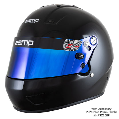 Zamp RZ-57 SNELL SA2025 Gloss Black Medium Z-20 Clear Shield