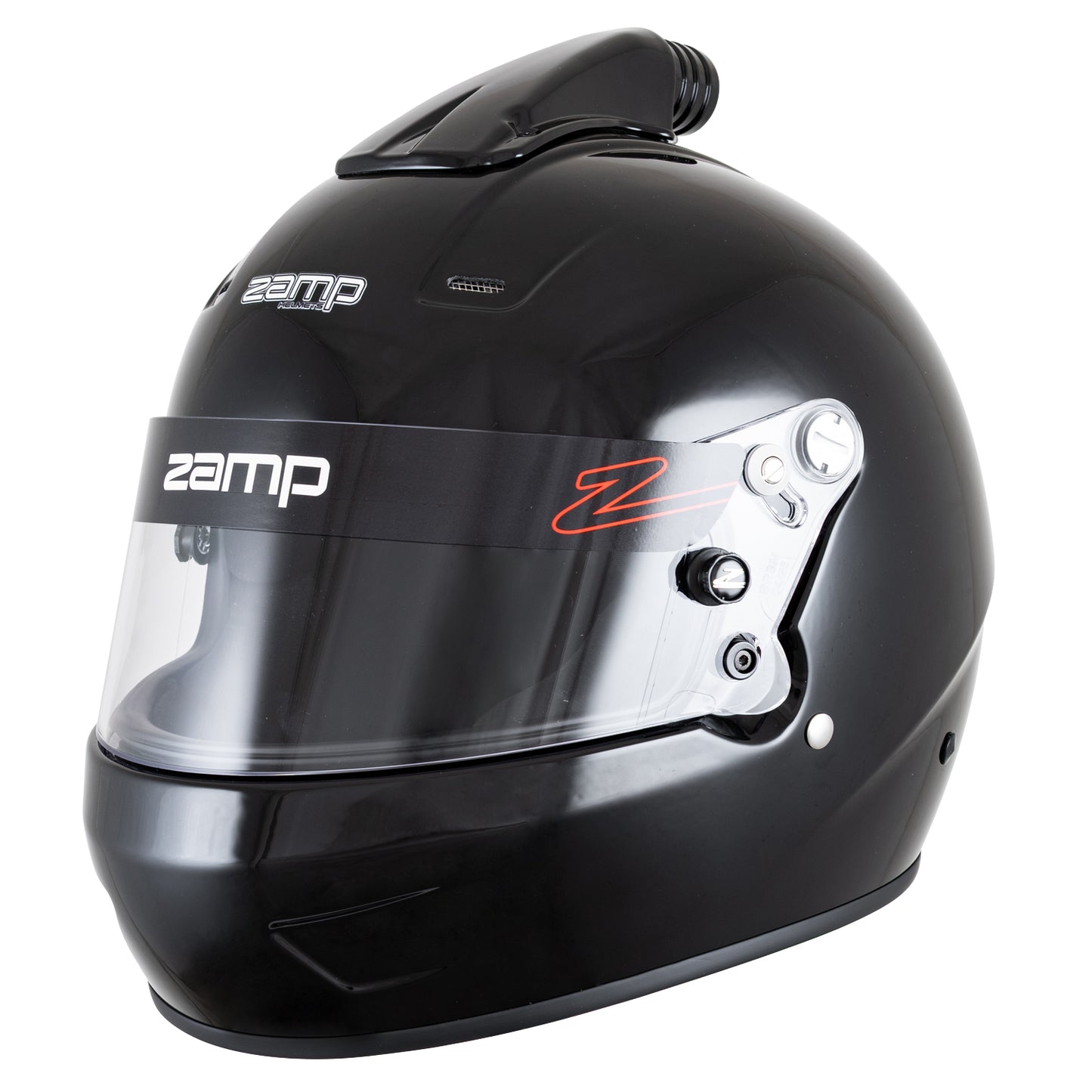 Zamp RZ-57 SNELL SA2025 Gloss Black Medium Z-20 Clear Shield
