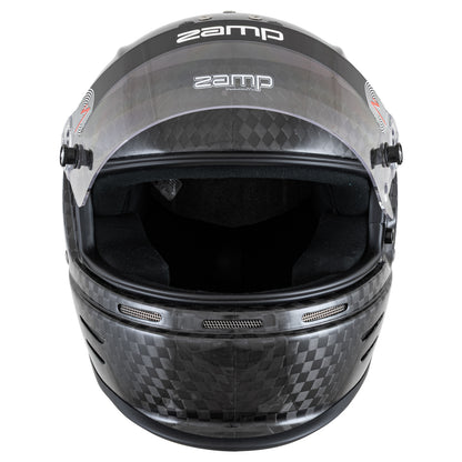 Zamp RZ-48Y Youth SNELL CMR2016 SFI 24.1 Gloss Carbon 57cm Z-20 Clear Shield Series 30 Interior