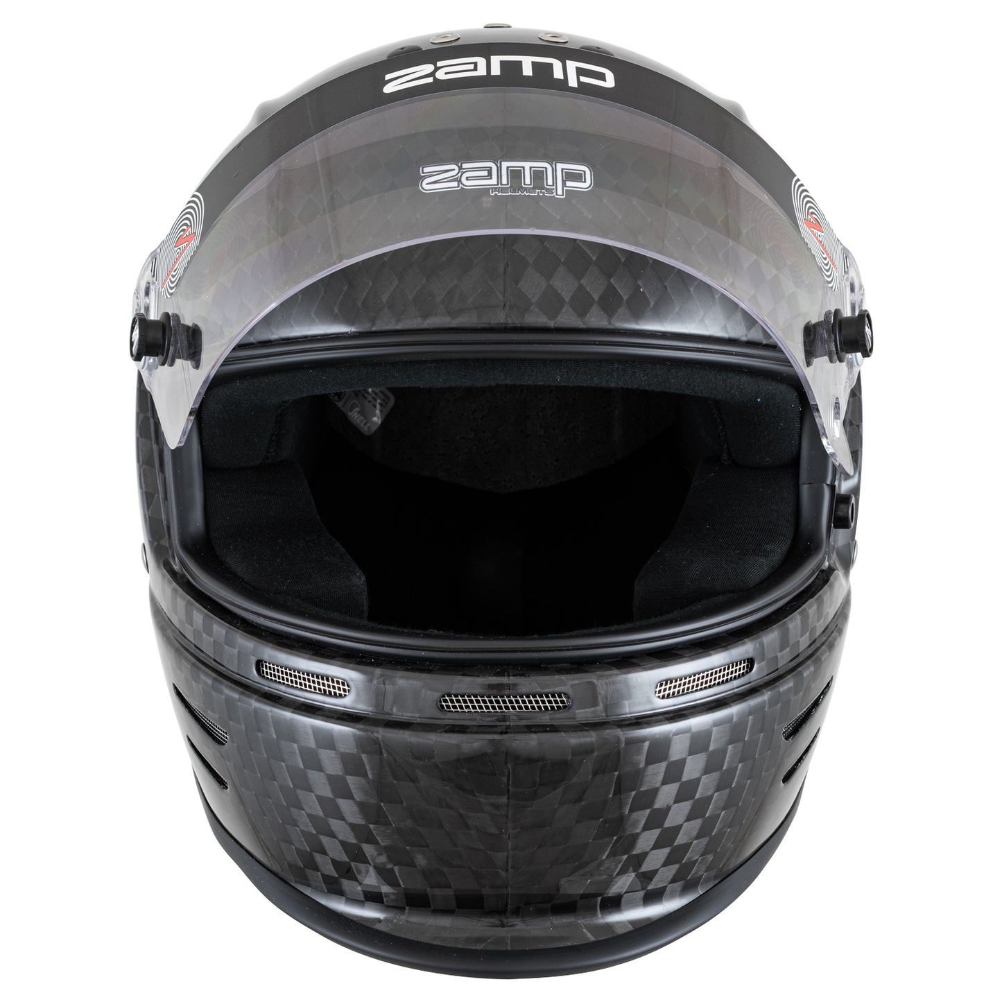 Zamp RZ-48Y Youth SNELL CMR2016 SFI 24.1 Gloss Carbon 52cm Z-20 Clear Shield Series 30 Interior