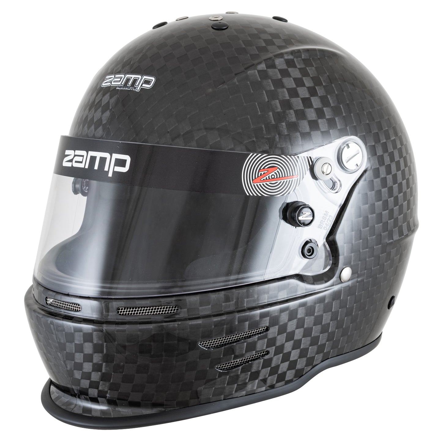Zamp RZ-48Y Youth SNELL CMR2016 SFI 24.1 Gloss Carbon 56cm Z-20 Clear Shield Series 30 Interior