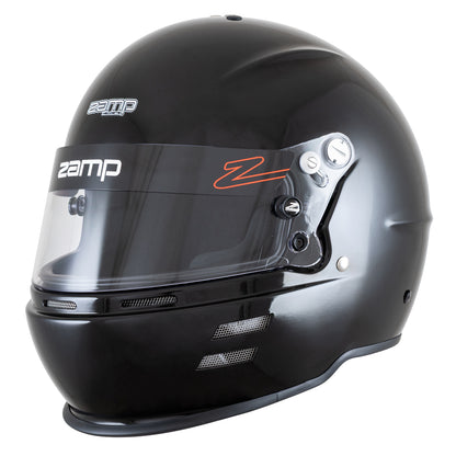Zamp RZ-61S SNELL SA2025 Gloss Black X-Large Z-20 Clear Shield Series 31 Cheek Pads Series 28 Crown Liner